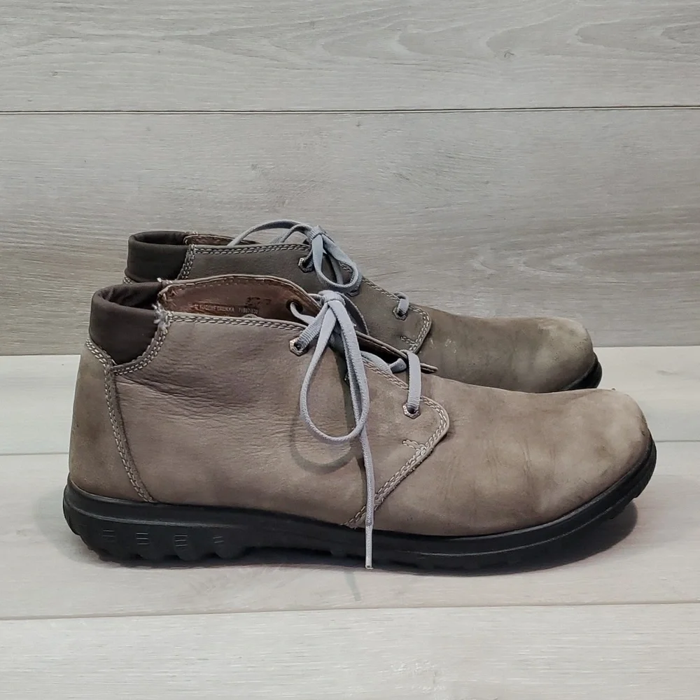 Bogs Mens Eugene Chukka Waterproof Leather Boots shoes sz 11.5